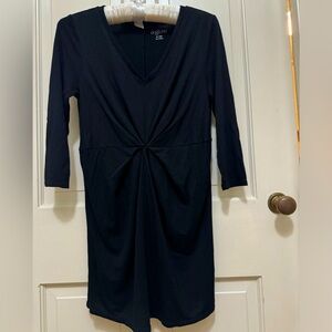 Size xs AGlow Maternity black long sleeved dress! NWOT.